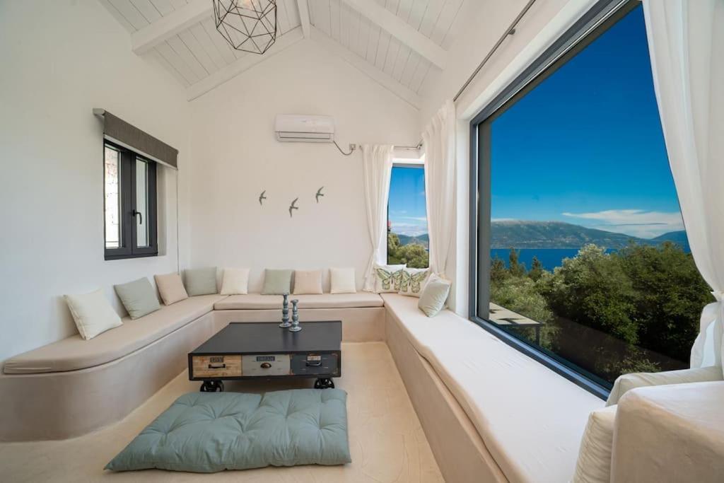 Villa Elisabeth Sea View Private Pool Fiskardo Kefalonia Katsaráta Exterior foto