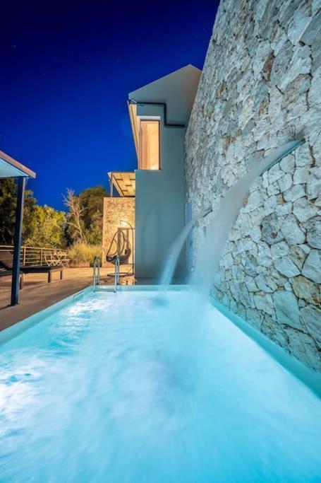 Villa Elisabeth Sea View Private Pool Fiskardo Kefalonia Katsaráta Exterior foto