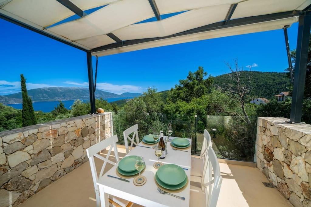 Villa Elisabeth Sea View Private Pool Fiskardo Kefalonia Katsaráta Exterior foto