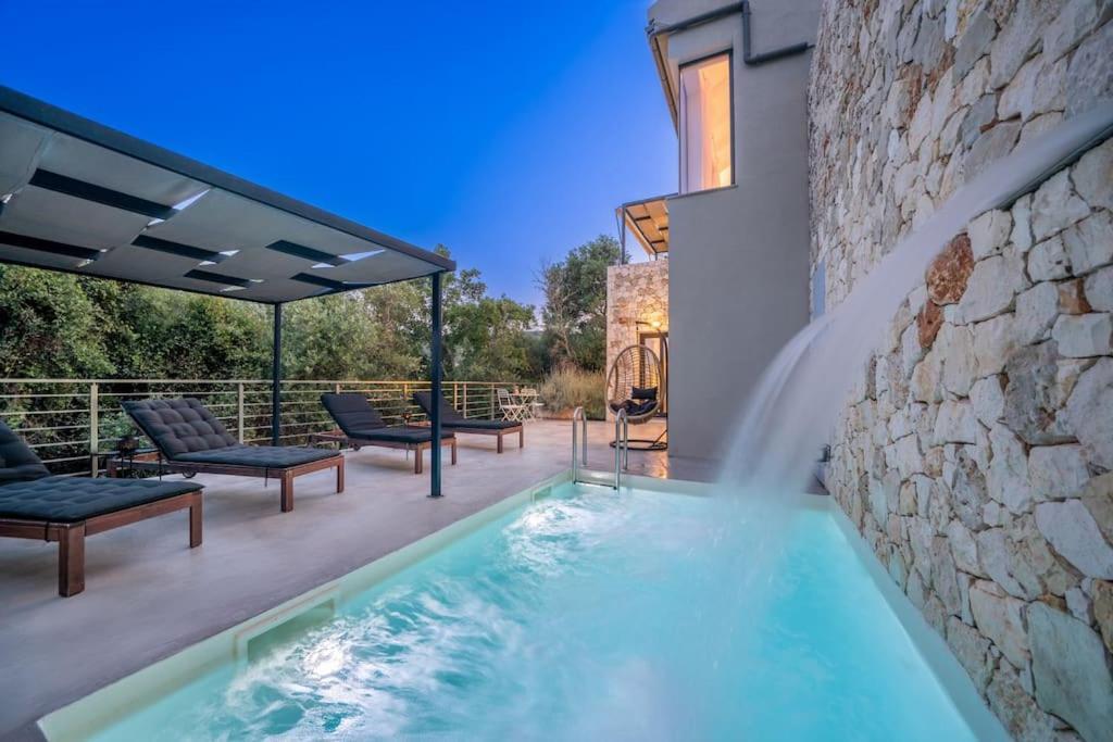Villa Elisabeth Sea View Private Pool Fiskardo Kefalonia Katsaráta Exterior foto
