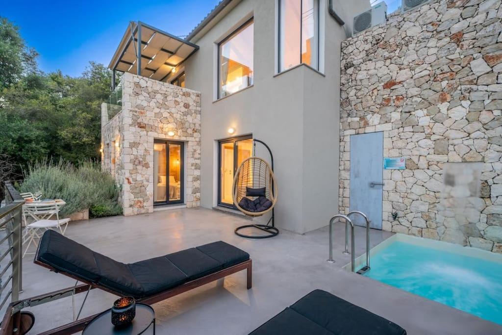 Villa Elisabeth Sea View Private Pool Fiskardo Kefalonia Katsaráta Exterior foto